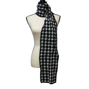 Ashley Stewart Metallic Houndstooth Infinity Scarf